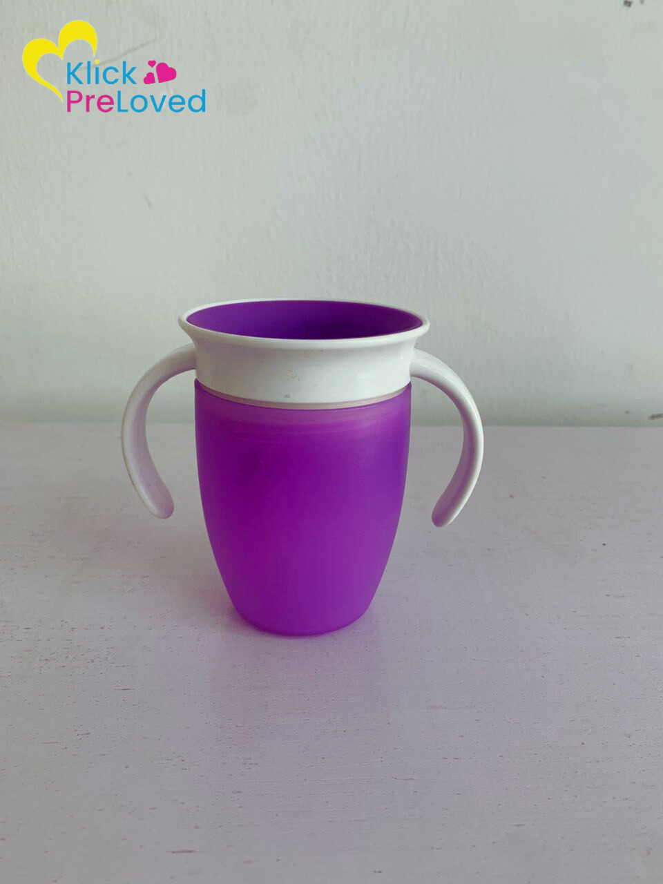 Preloved Munckin 360 Cup - Purple (Gently Used)