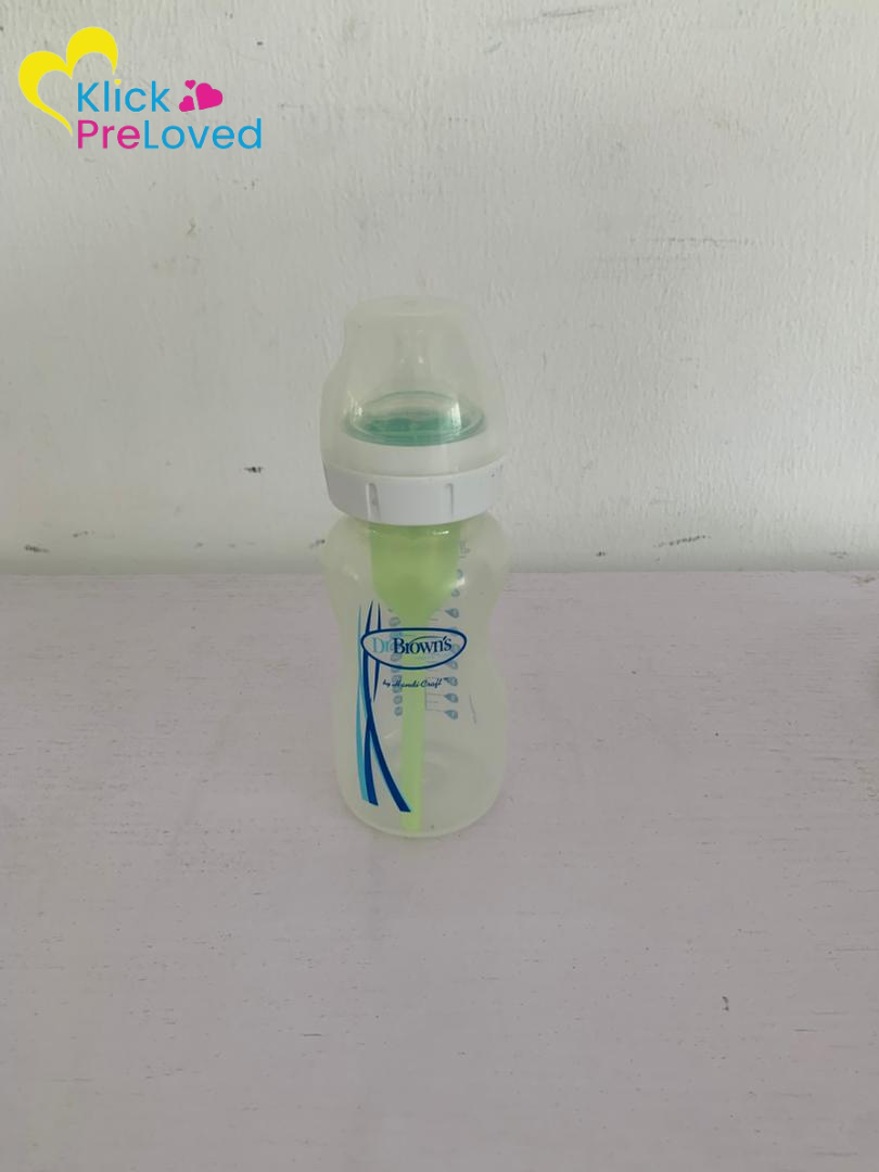 Preloved Dr Brown Feeding Bottles - 2 available (Gently Used)
