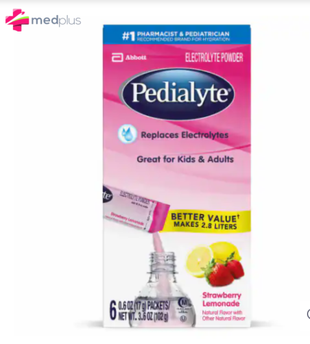 PEDIALYTE POWDER 102G(STRAWBERRY LEMONAD