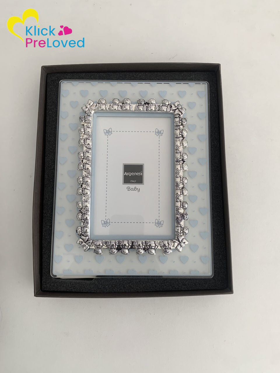 Preloved Argenesi Baby Picture Frame (Brand New)