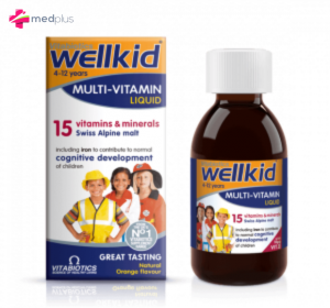 WELLKID MULTI-VIT LIQUID 150ML (4-12YRS)