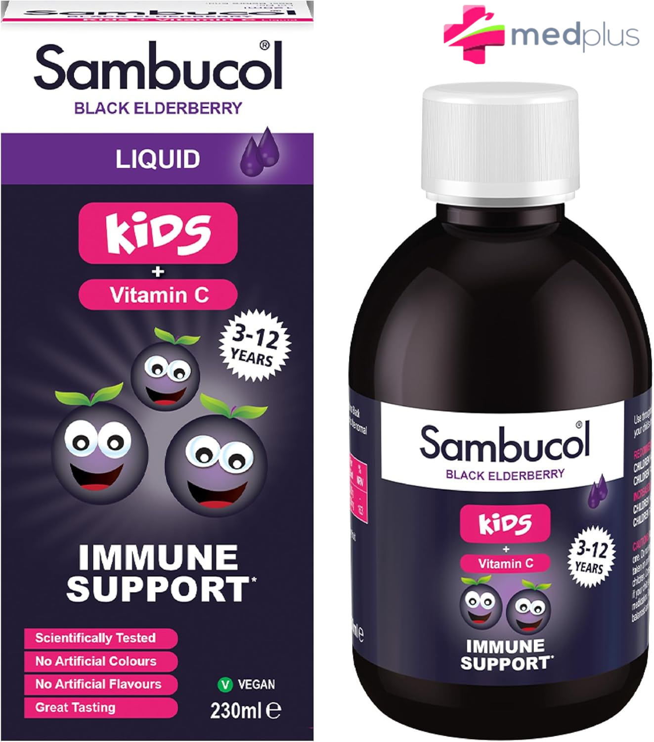 SAMBUCOL KIDS+VIT. C 230ML(BLACK ELDERB.