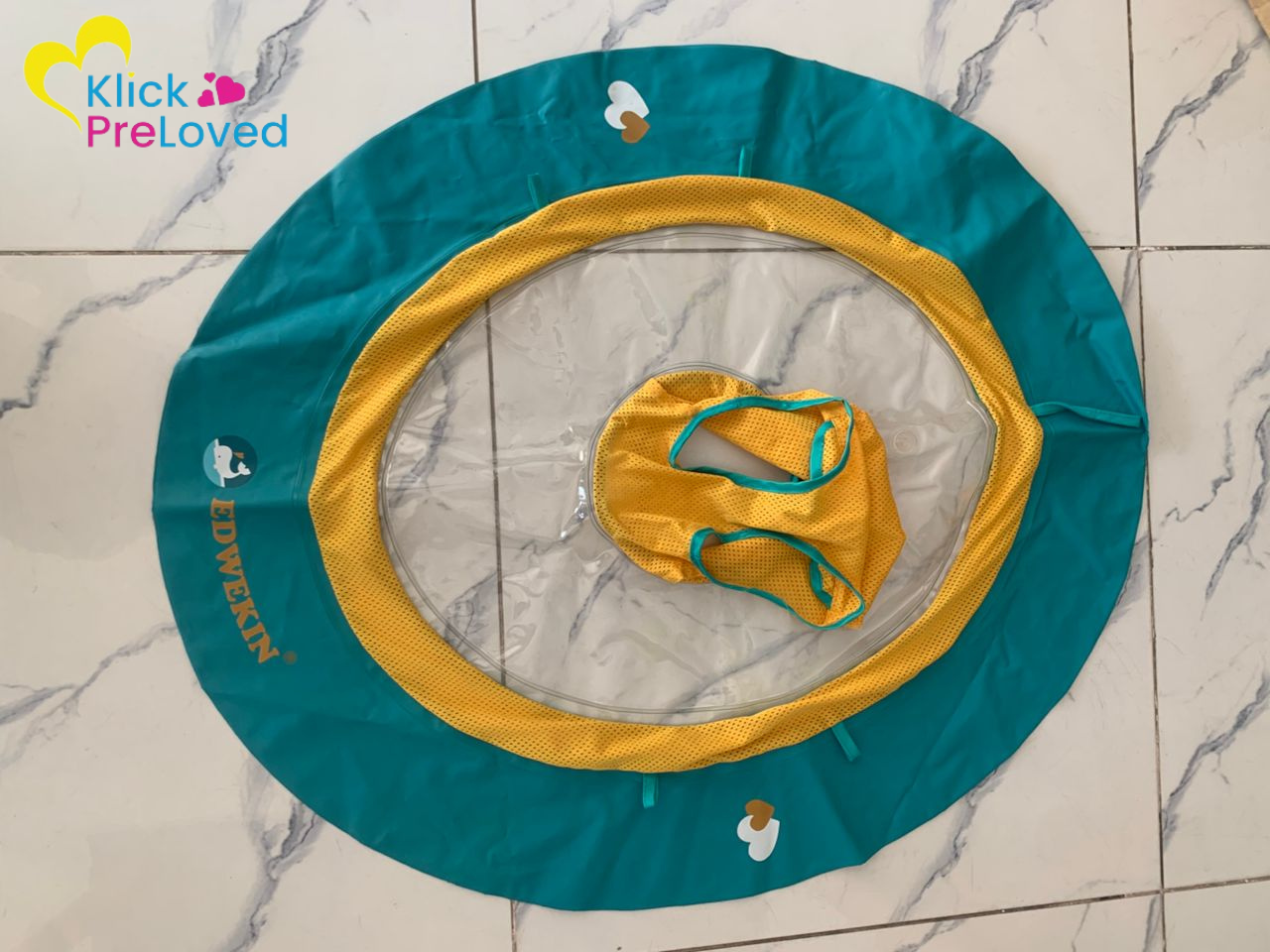 Preloved Edwekin Swimming Float with Removable Sun Canopy ( Gently Used)