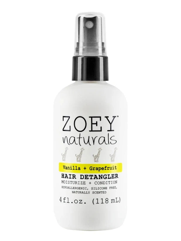 Zoey Naturals Vanilla Grapefruit Hair Detangler - 118ml