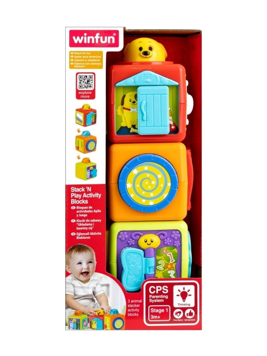 Stack 'N Play Activity Blocks