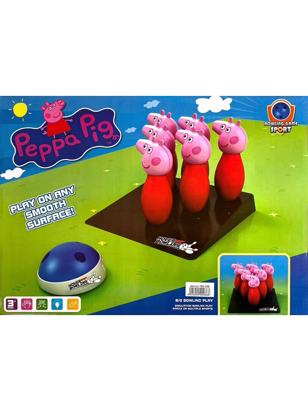 Peppa Pig Bowling Sport Game