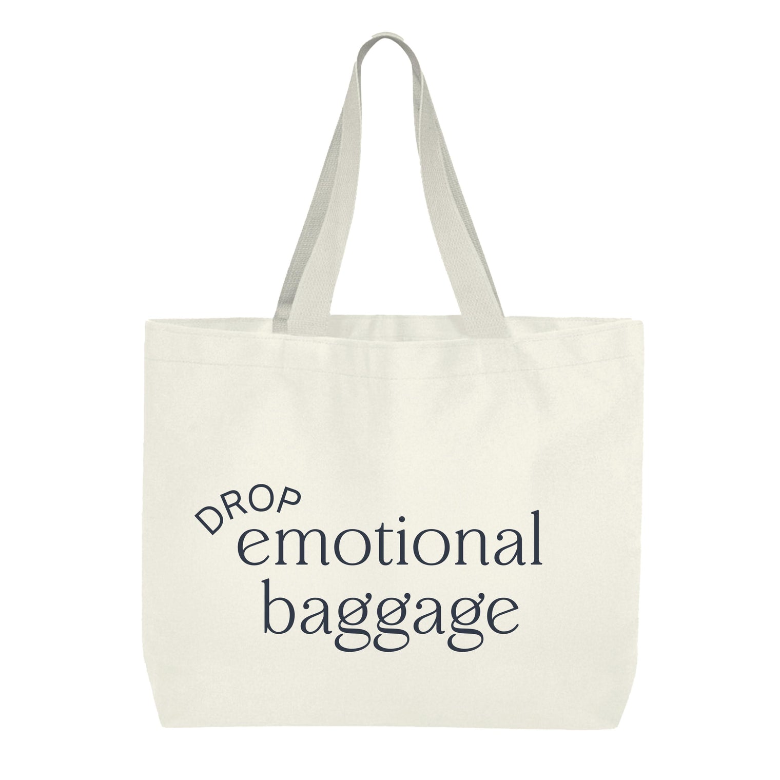 ZenMomTribe 'Drop Emotional Baggage' Tote Bag