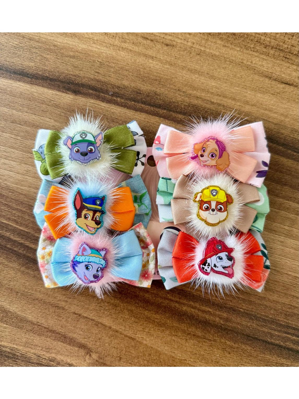 Bantyk Paw Patrol Hair Clips (Set of 6)
