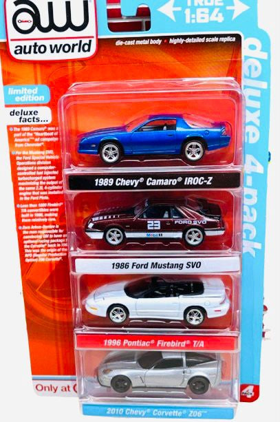 Auto World Target Exclusive 4 pcs Case (2 different set available)