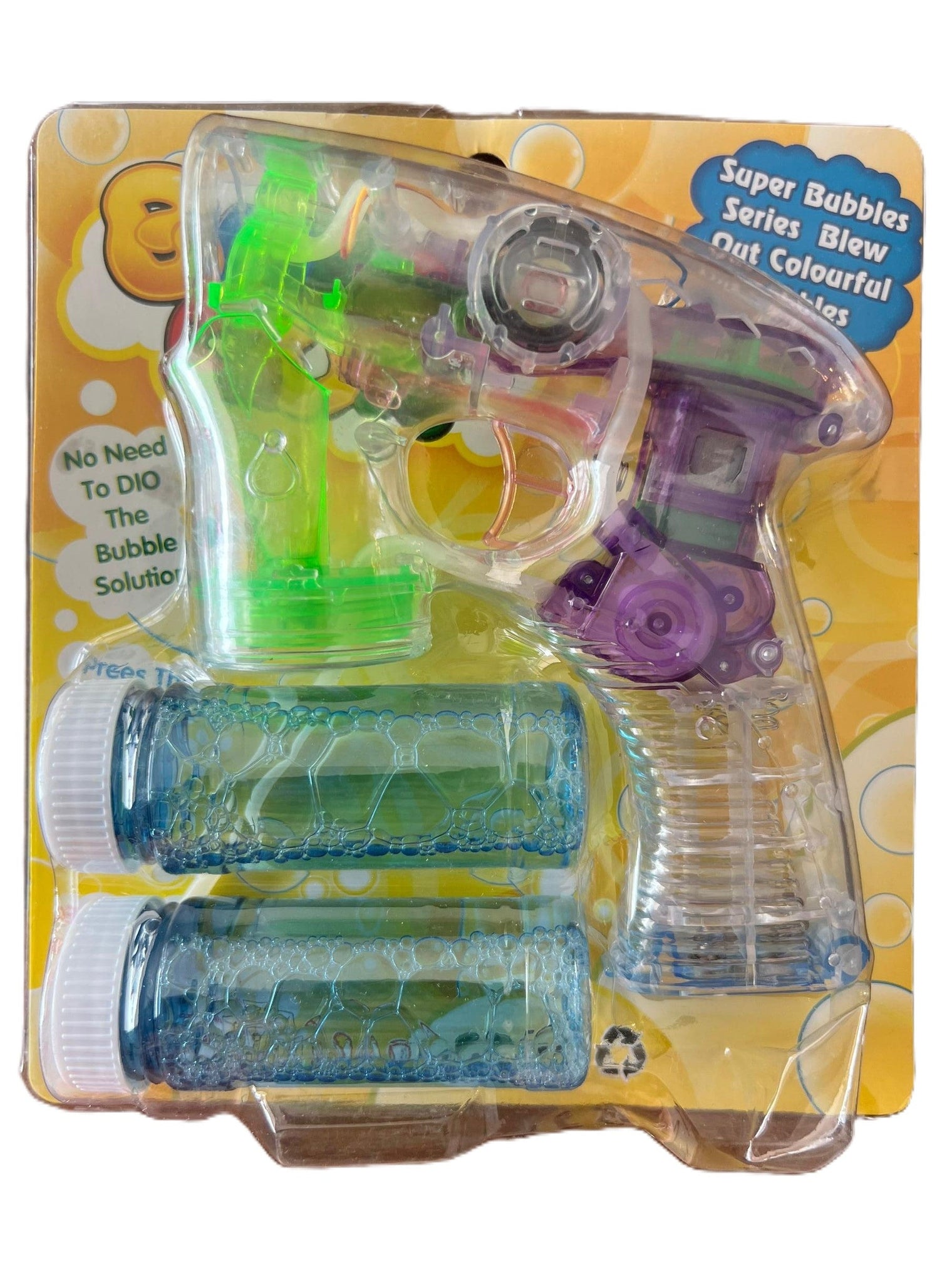 Flashing Bubble Gun Age 3+
