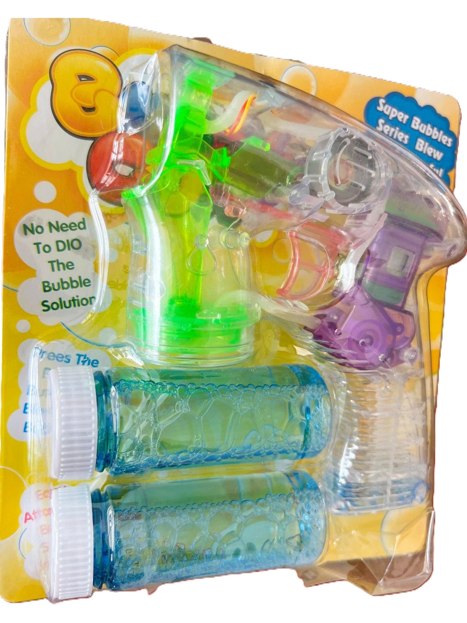 Flashing Bubble Gun Age 3+