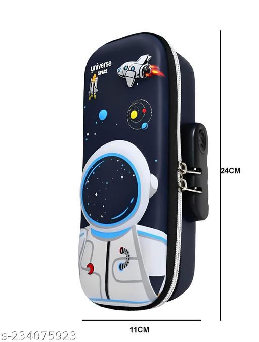 Astronaut Waterproof Sidelock Stationery Purse