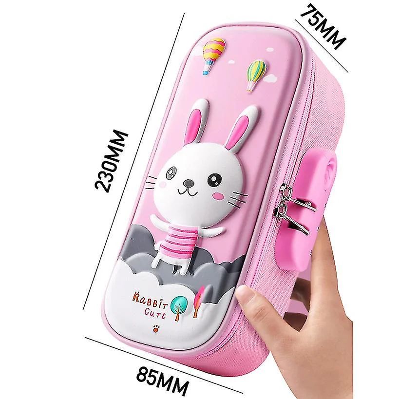 Cute Rabbit Waterproof Sidelock Stationery Purse