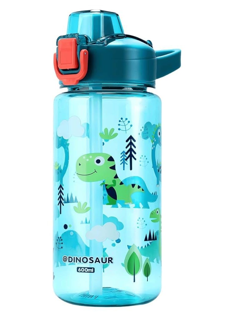 Kids Sippy Water Bottles – 600 ml (available in 4 colors)