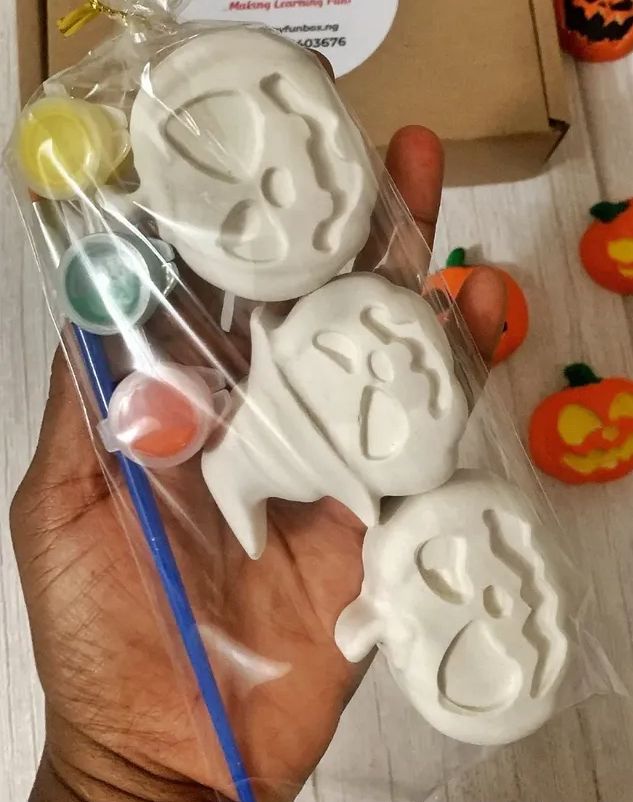 Halloween Painting Fun Kit - Pumpkins