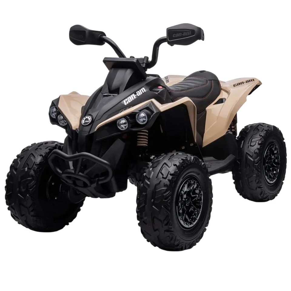 Can Am Renegade ATV Ride-On Quad Bike 12V - Khaki