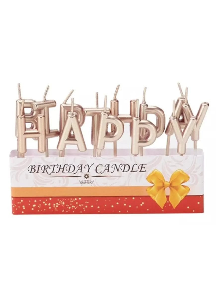 Happy Birthday Shinning Candles ( Available in 4 colors)