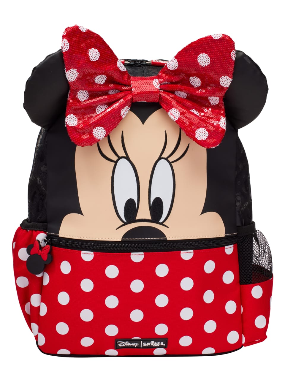 Smiggle Minnie Mouse Hoodie Backpack 14"