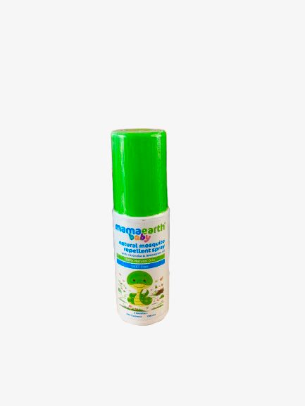 Mamaearth Baby Natural Mosquito Repellent Spray (100 ml, from 3month+)