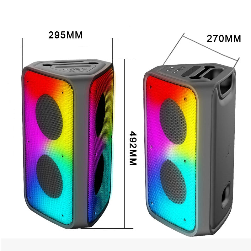 JBK Karaoke Microphone Speaker Set - 2 Pieces