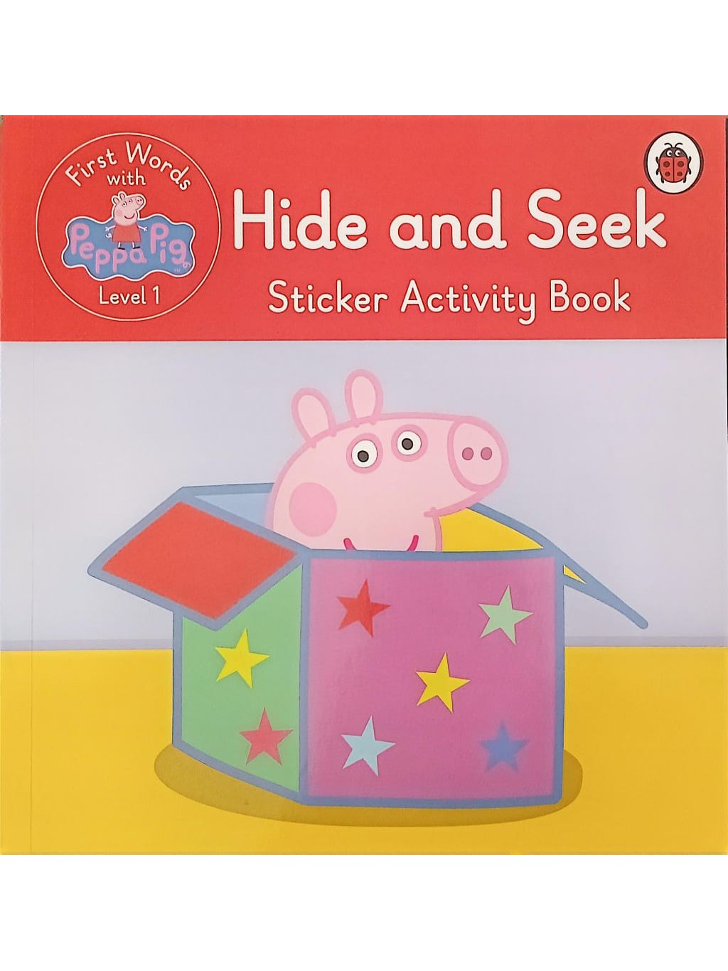 First Words with Peppa Level 1: Hide and Seek Sticker Activity Book (Paperback)