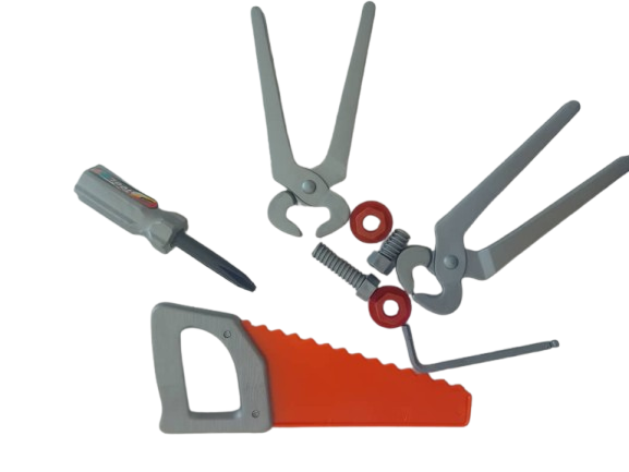 Kid's Engineer Costume- Helmet And Tools