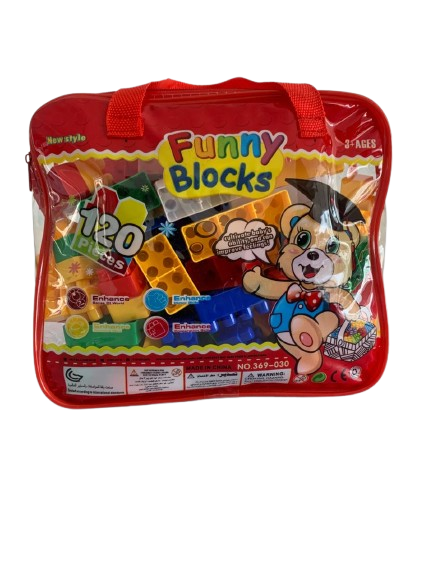 Funny Building Blocks for Kids 120pcs
