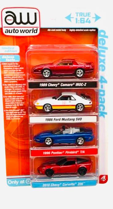 Auto World Target Exclusive 4 pcs Case (2 different set available)