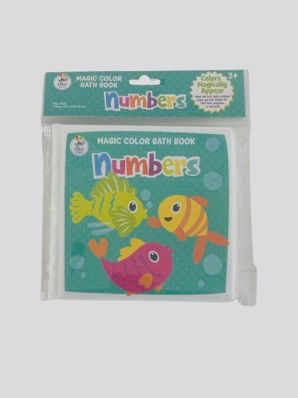 Magic Color Bath Book (3 different types available)