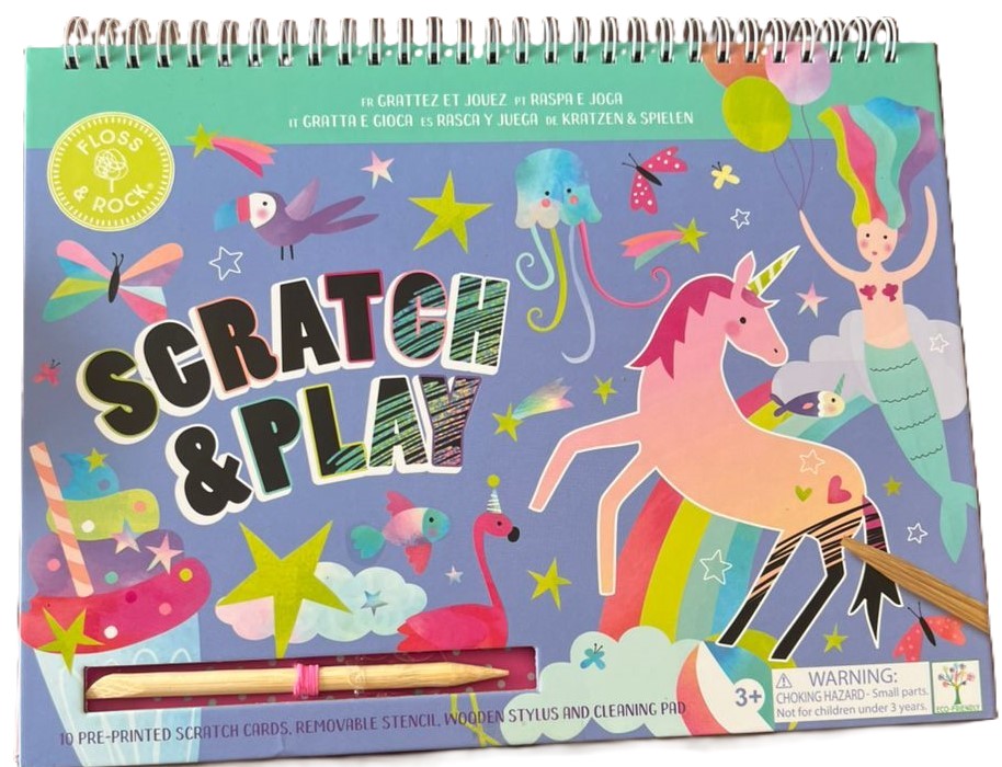 Scratch and Play - Fantasy Activity Book Age 3+