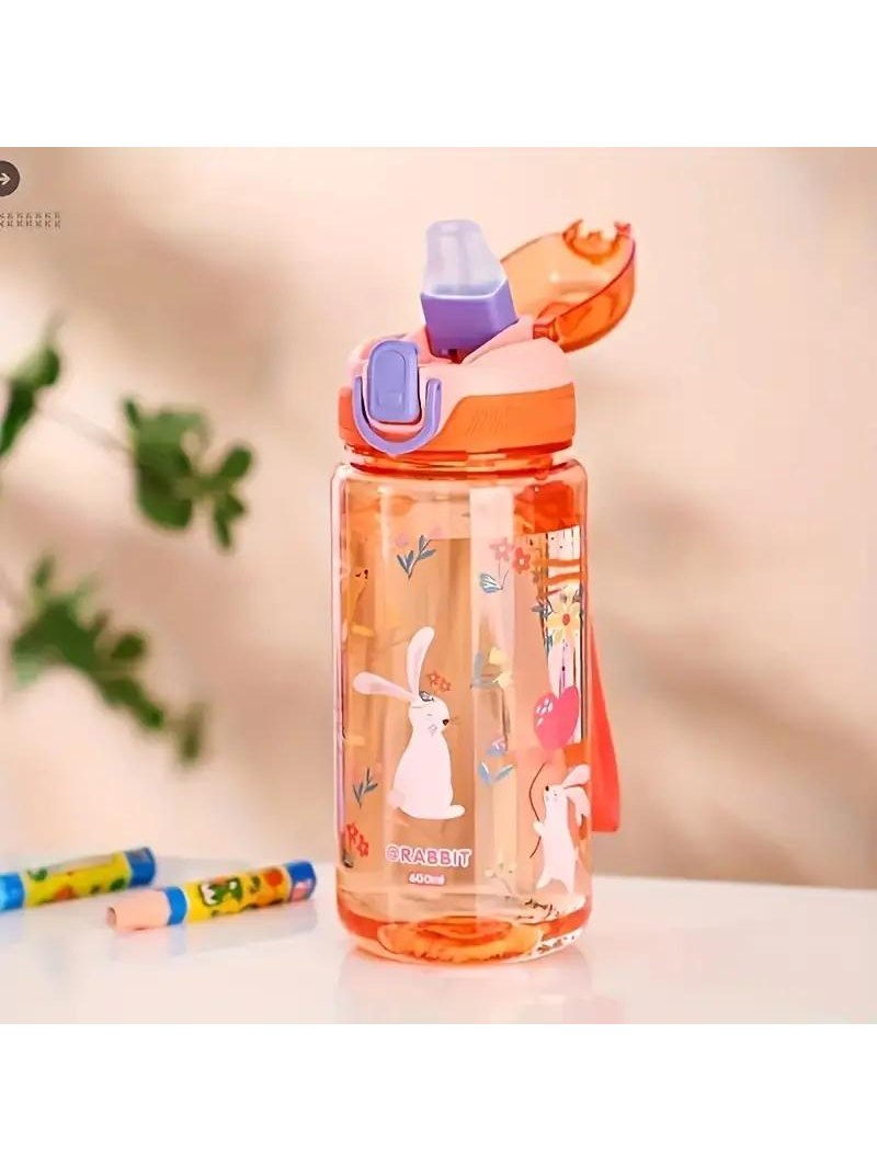 Kids Sippy Water Bottles – 600 ml (available in 4 colors)