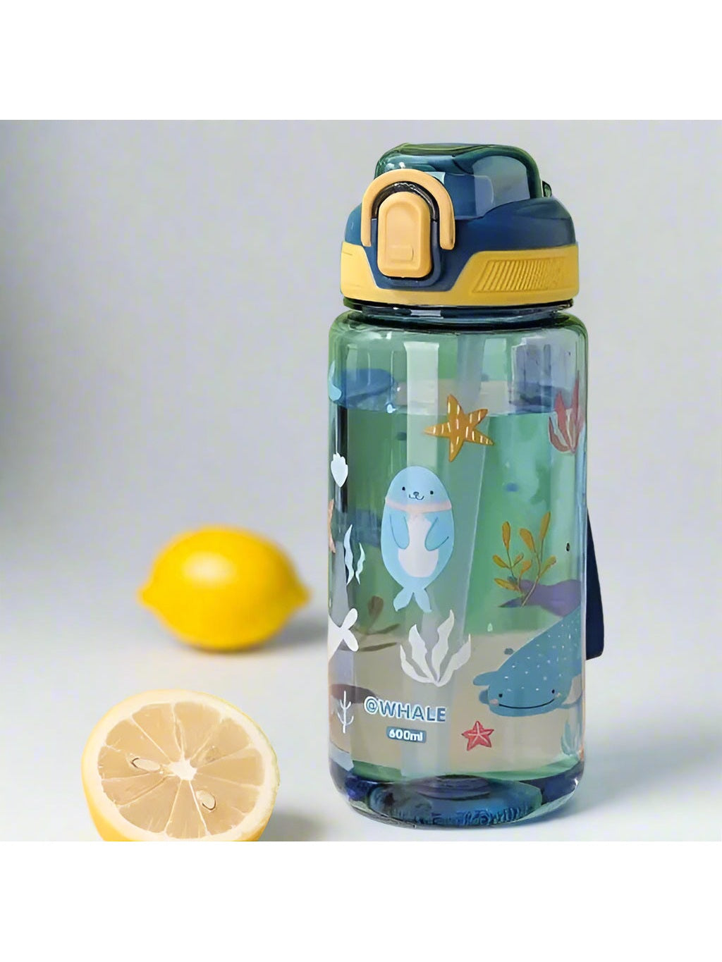 Kids Sippy Water Bottles – 600 ml (available in 4 colors)