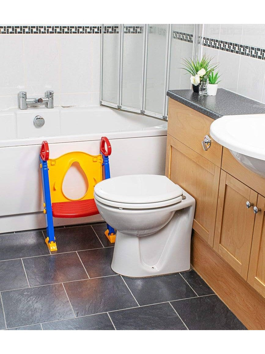 Baby Potty Training Seat with Step Stool Ladder