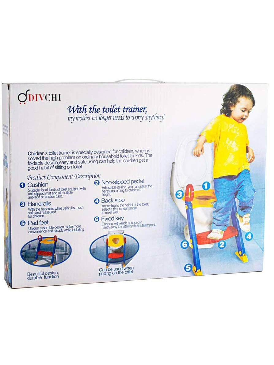 Baby Potty Training Seat with Step Stool Ladder