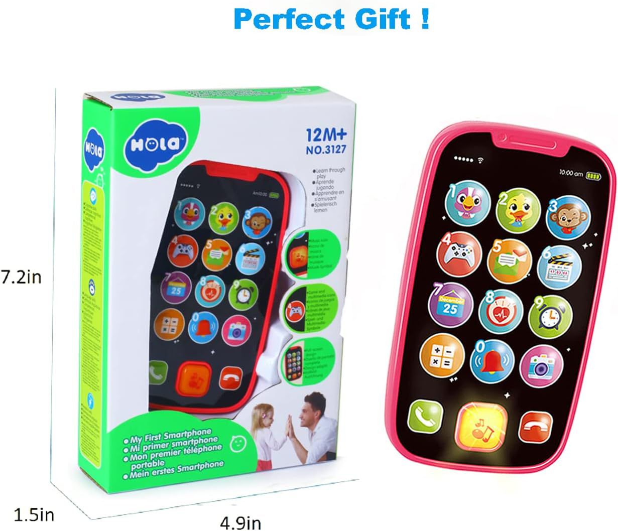 Hola My First Smartphone with Light/Music