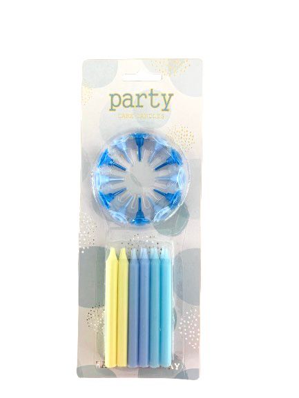 Birthday Candles - Set of 12 (Available in 2 Colors)