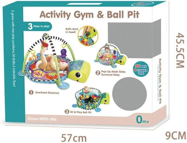 Grow-With-Me Activity Gym & Ball Pit™ 0m+ - 3 ways to play!