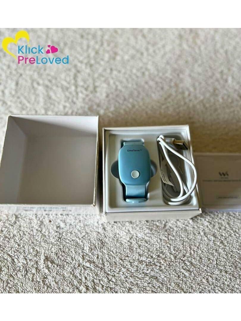 PreLoved EmeTerm Anti-Nausea Re-chargeable Wrist Band (Gently Used)