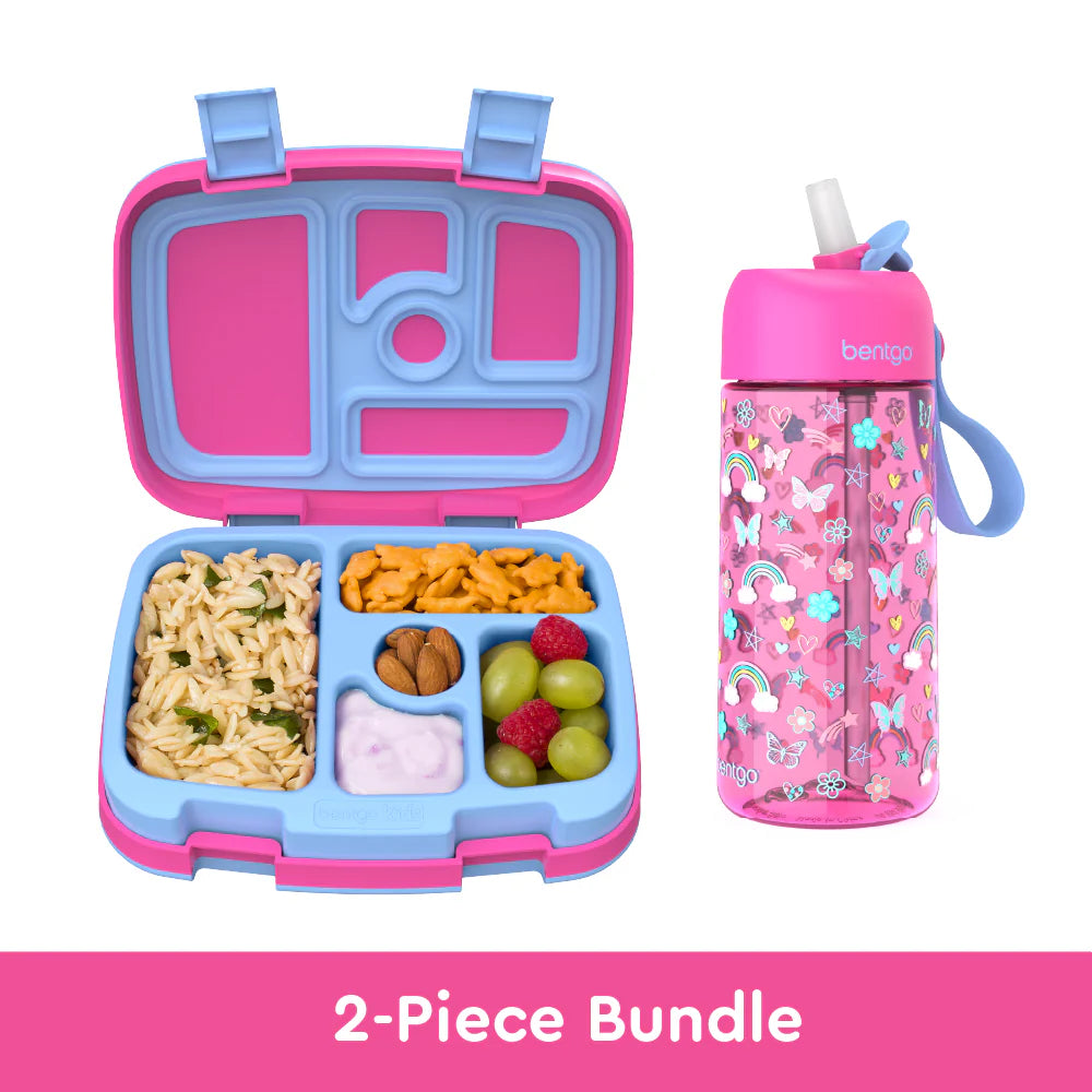 Bentgo Kids Leak- Proof Bento Box & Water Bottle (2 colors available)