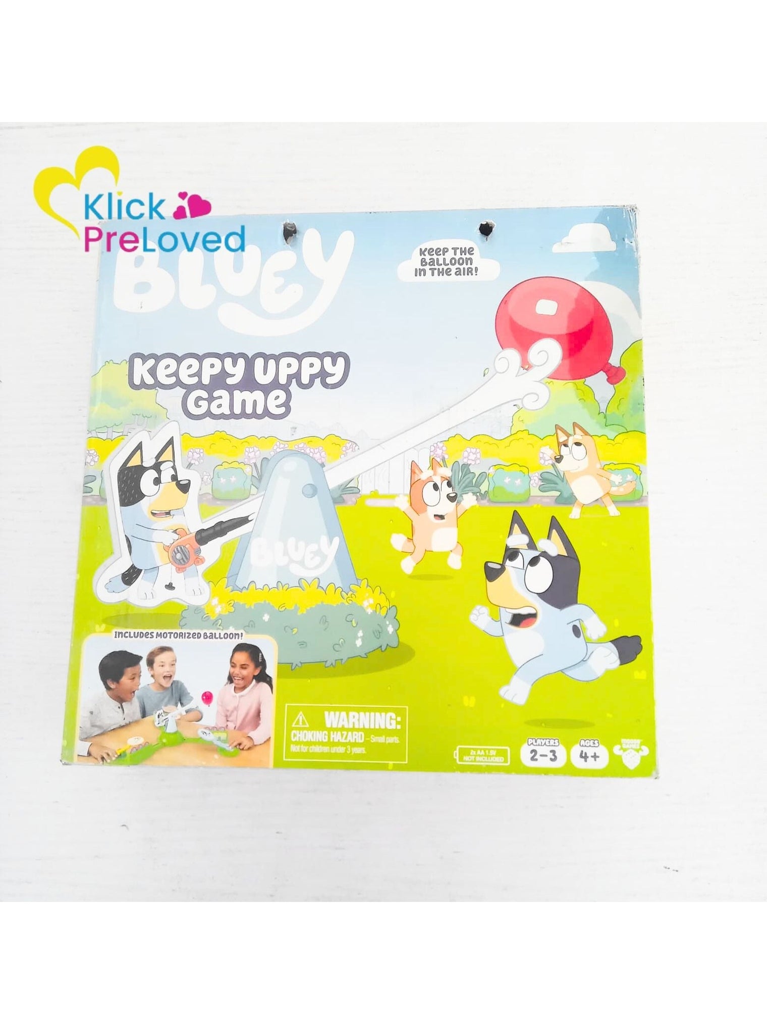 PreLoved Bluey Keepy Uppy Game (Brand New)