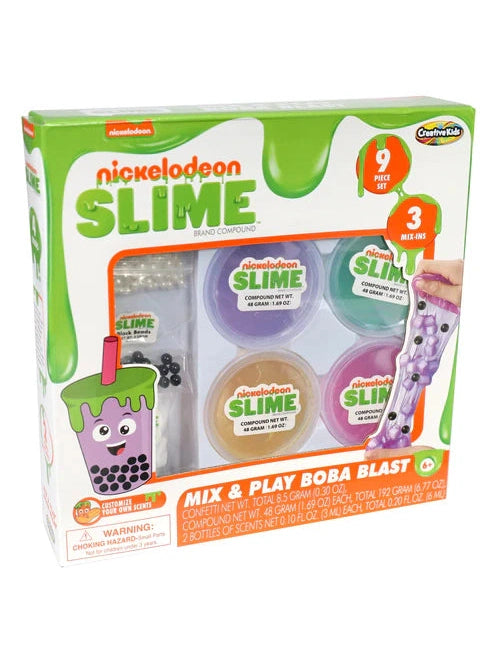 Nickelodeon Slime Mix & Play Boba Blast