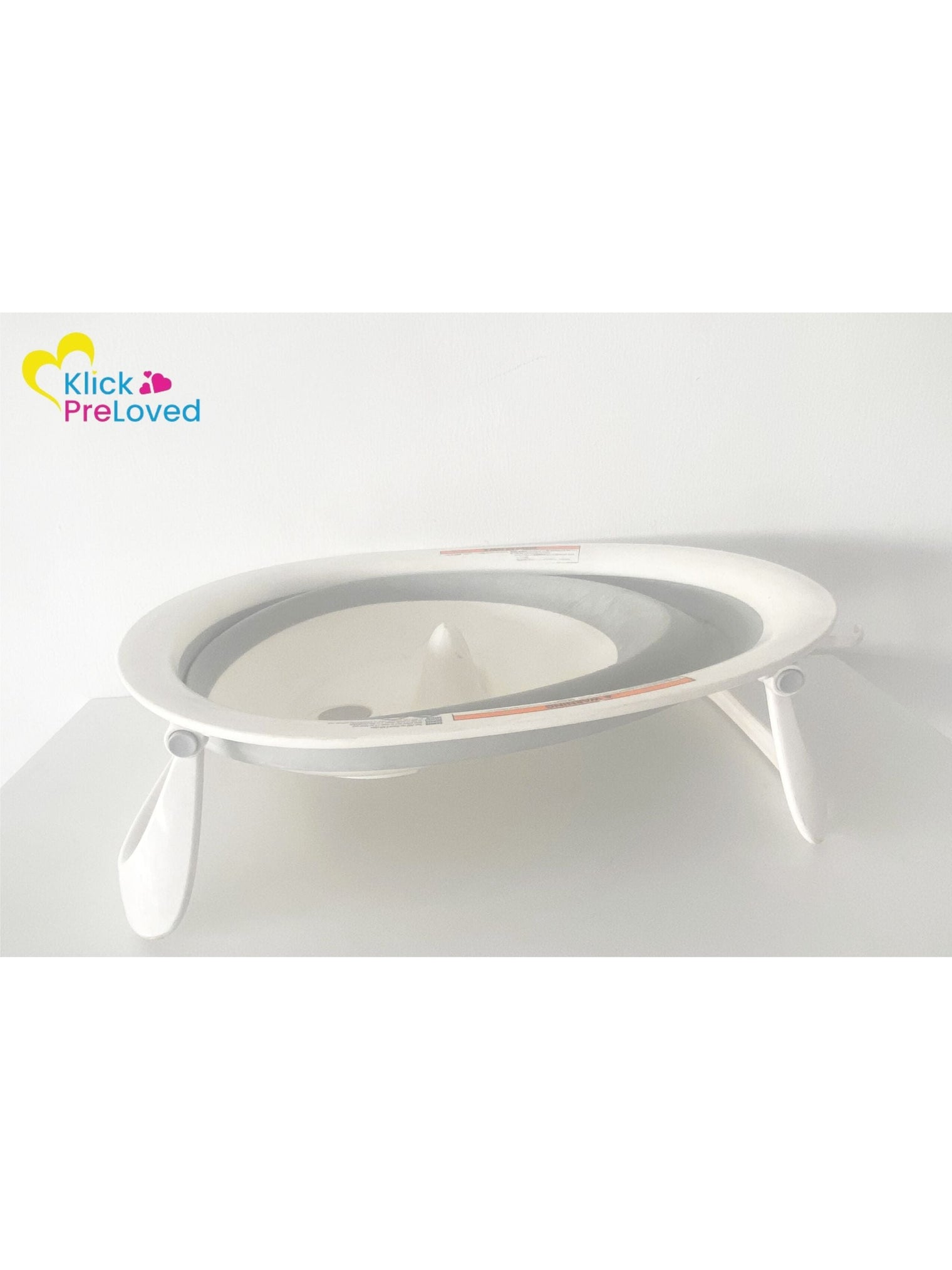 PreLoved Boon Naked Baby Bathtub - Gray (Gently Used)