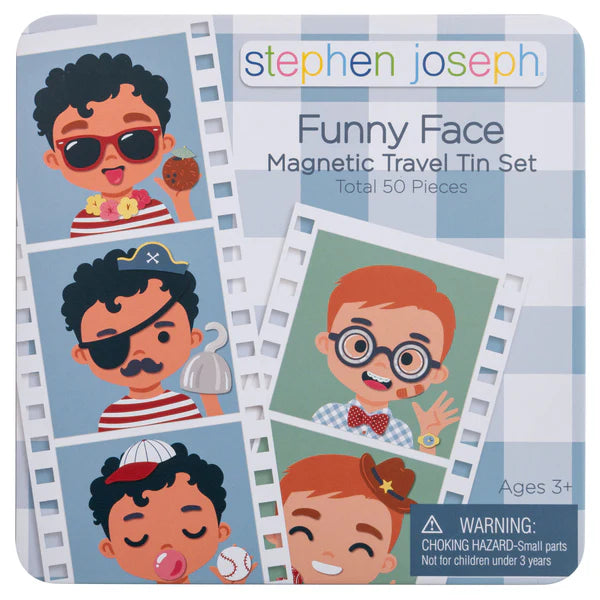 Funny Face Magnetic Travel Tin