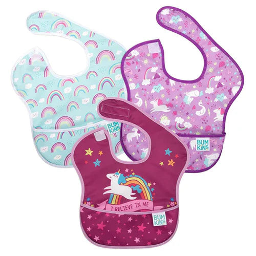 Bumkins SuperBib 3 Pack ( Available in 8 different designs)