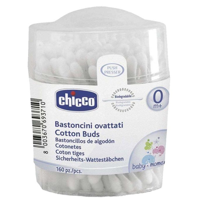 Chicco Cotton Buds/Cotton Swabs (160 pieces)