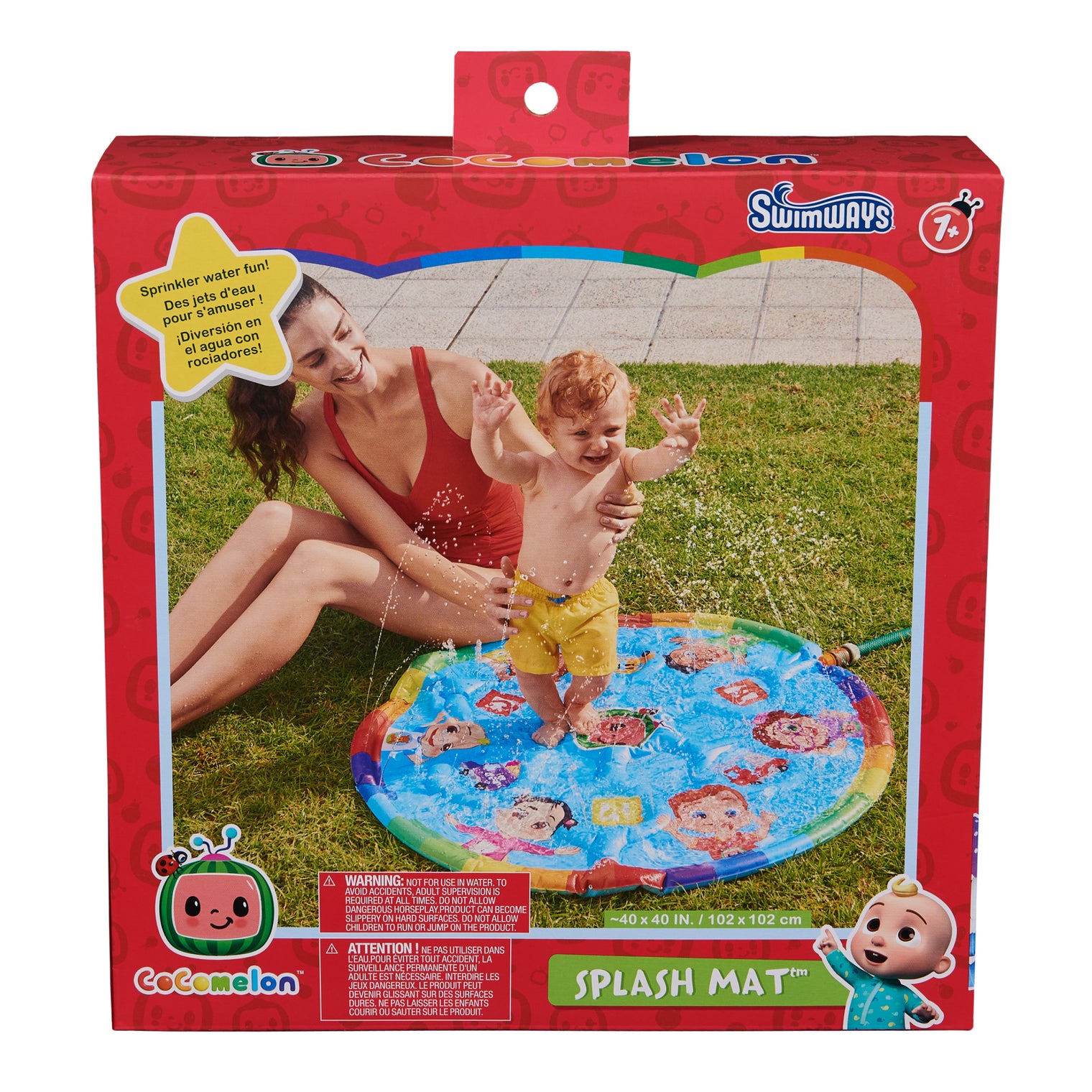 Cocomelon Splash Mat