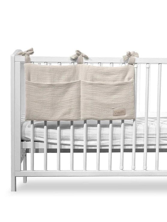 Muslin Cot Organizer (5 colors available)