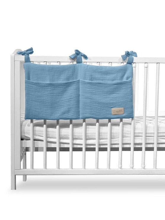 Muslin Cot Organizer (5 colors available)