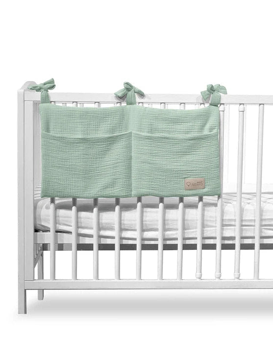Muslin Cot Organizer (5 colors available)
