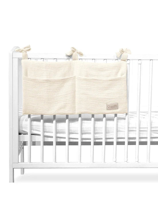 Muslin Cot Organizer (5 colors available)